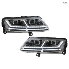 Тунинг LED фарове за Audi A6 C6 2005-2011 с динамична светлина – LS26